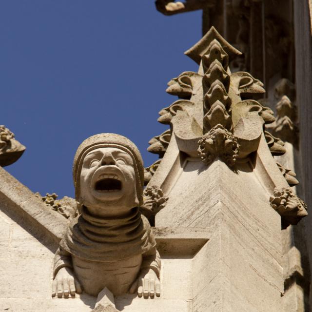 Basilique L Epine Unesco Detail Gargouilles © Jean Côme Nicolle