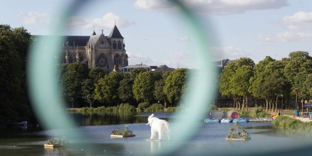 Cathedrale Passerelle Grand Jard Vue Chalons Plage © Pascal Perin