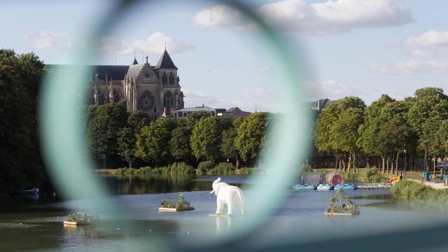 Cathedrale Passerelle Grand Jard Vue Chalons Plage © Pascal Perin