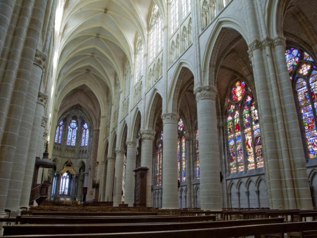 Cathedrale Saint Etienne Interieur Chalons © Jean Côme Nicolle