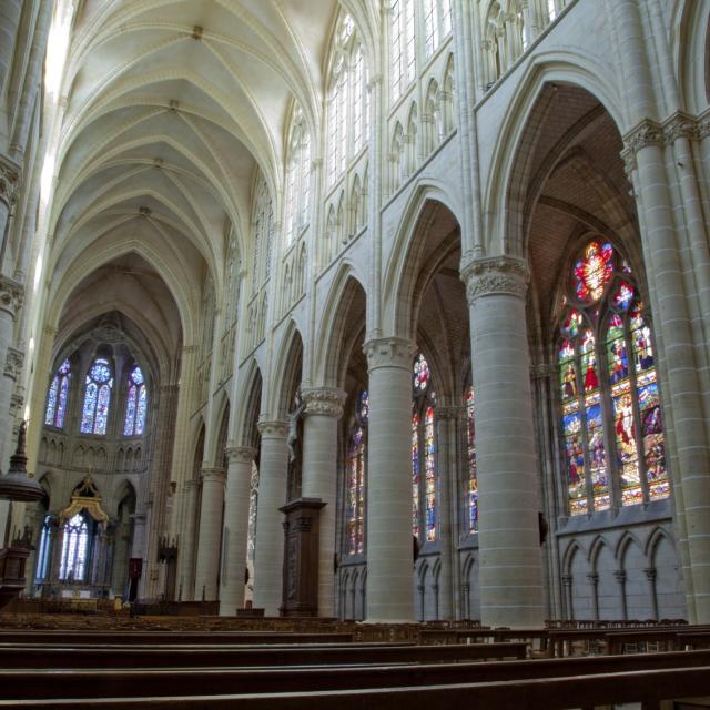 Cathedrale Saint Etienne Interieur Chalons © Jean Côme Nicolle