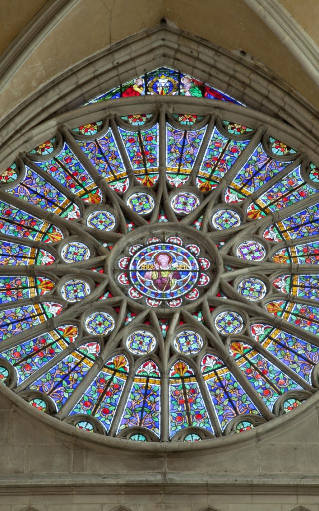 Cathedrale St Etienne Chalons Vitraux © Jean Côme Nicolle