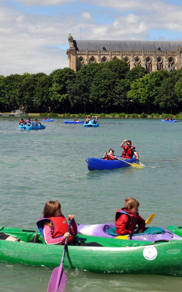 Chalons Plage Grand Jard Canoes © Christophe Manquillet