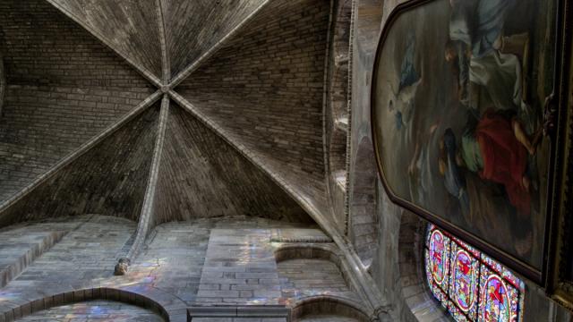 Collegiale Notre Dame En Vaux Chalons Vitraux Couleurs © Jean Côme Nicolle