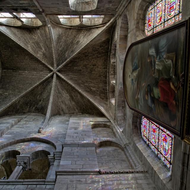 Collegiale Notre Dame En Vaux Chalons Vitraux Couleurs © Jean Côme Nicolle