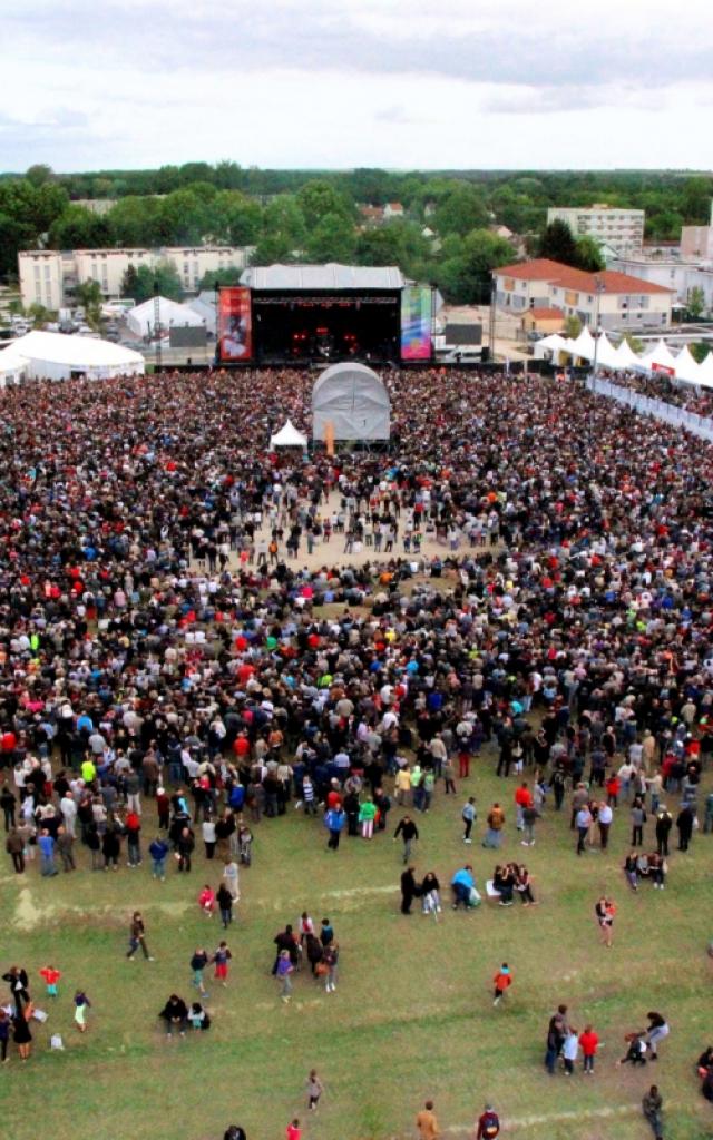 Concert Foire En Scene Foire De Chalons Foule