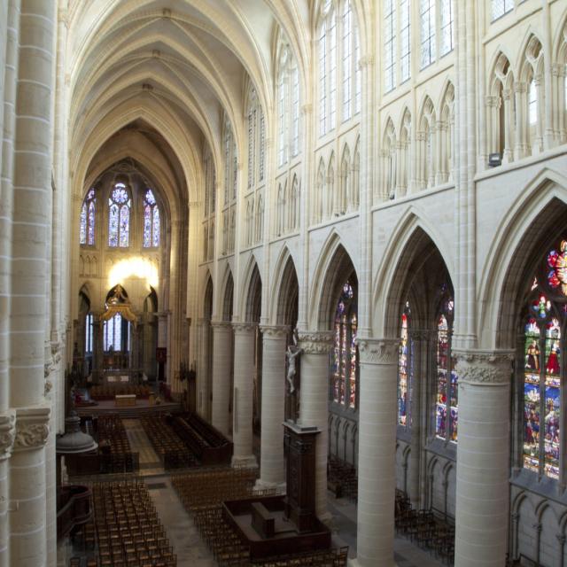 Interieur Cathedrale St Etienne Chalons © Jean Côme Nicolle