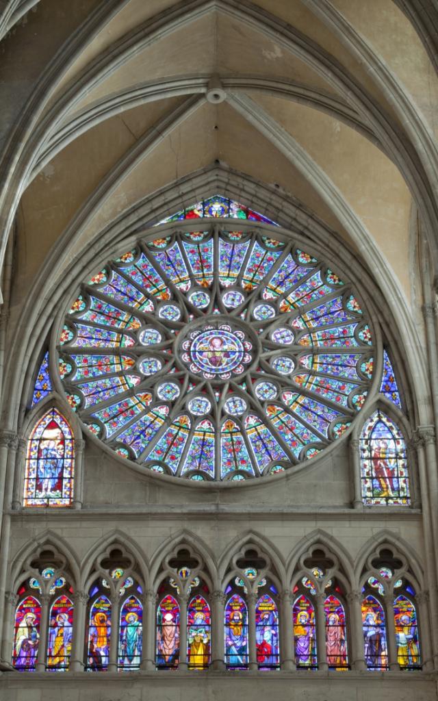 Magnifiques Vitraux Cathedrale Saint Etienne Chalons © Jean Côme Nicolle