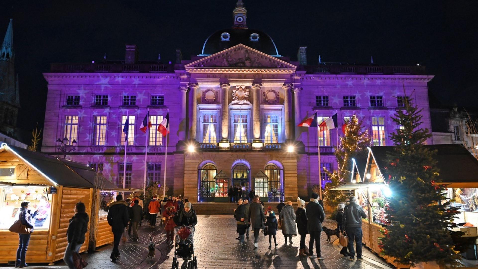 Marche De Noel Chalons En Champagne Place Foch © Christophe Manquillet