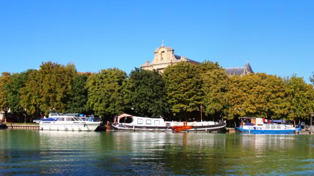 Panorama Relais Nautique Chalons Port © Mathilde Boivin