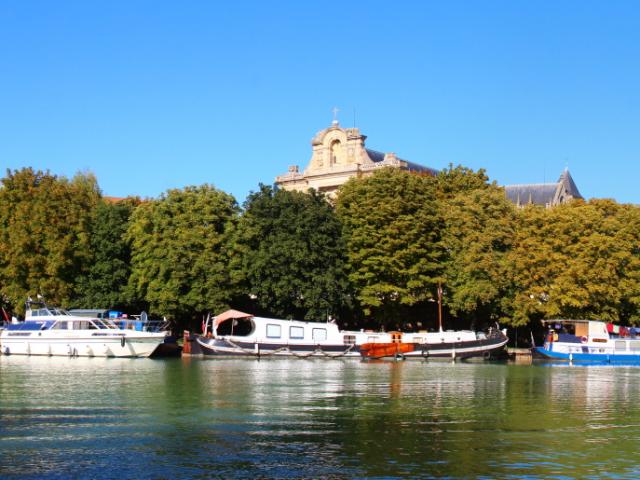 Panorama Relais Nautique Chalons Port © Mathilde Boivin