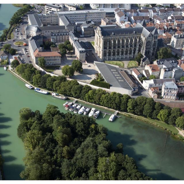 Relais Nautique Chalons Vue Aerienne © Office De Tourisme