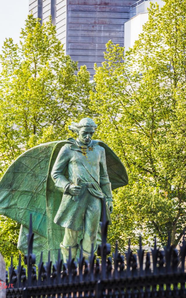 Statue Jean Talon Nature Chalons © Michel Bister