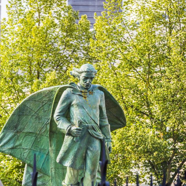 Statue Jean Talon Nature Chalons © Michel Bister