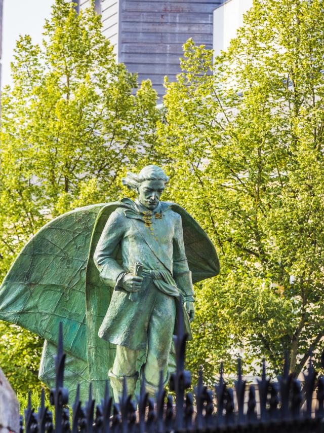 Statue Jean Talon Nature Chalons © Michel Bister