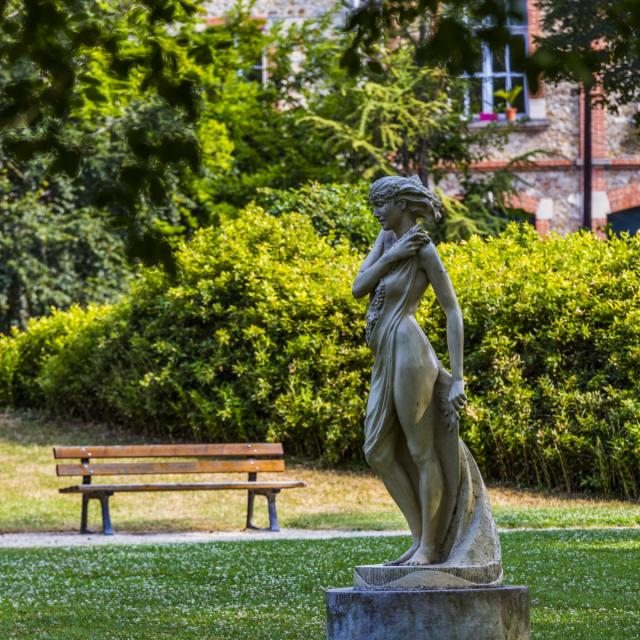 Statue Petit Jard Chalons © Michel Bister