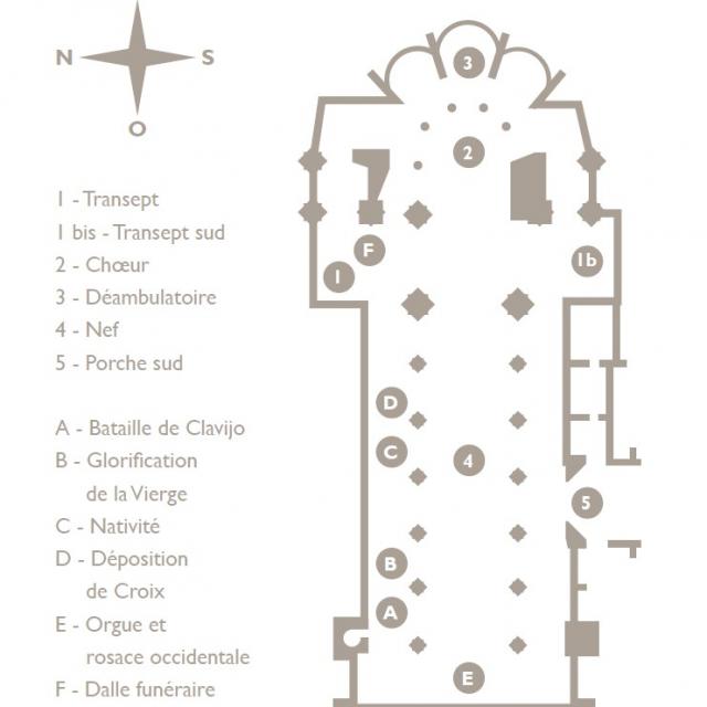 Plan Collégiale Châlons