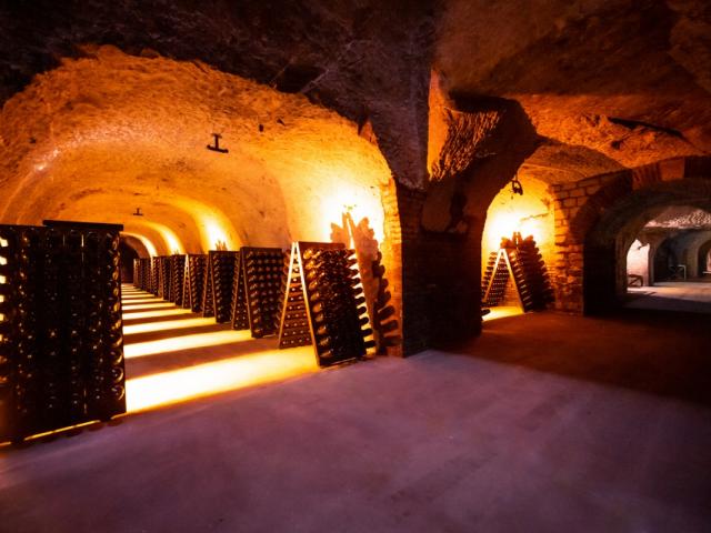 Champagne Joseph Perrier Caves Visite