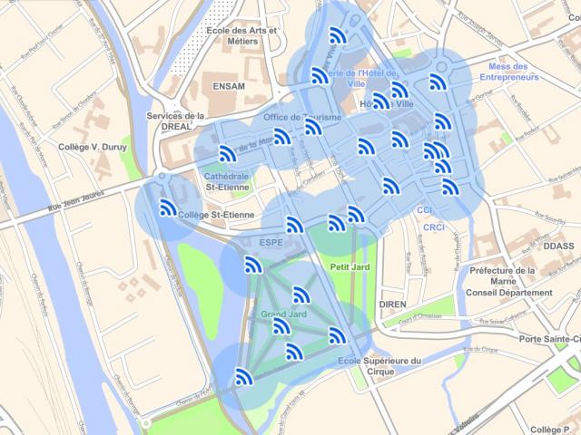 Plan Wifi Chalons En Champagne