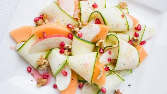 Courgettes Melon Pommes Saison Aout