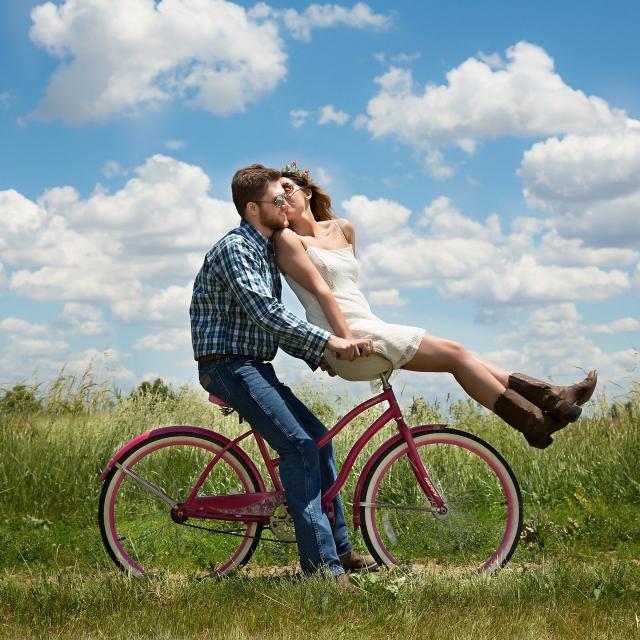 En Amoureux Couple Velo Chalons