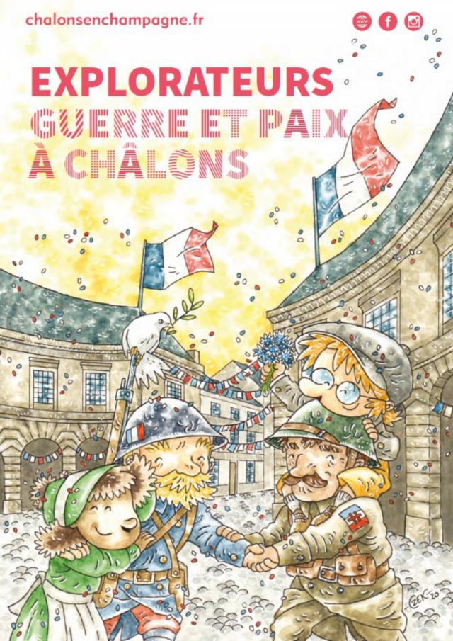 Explorateurs Guerre Et Paix Chalons