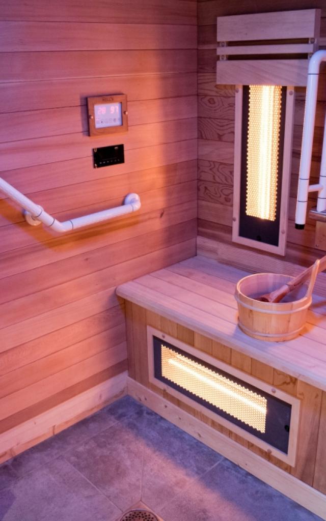 Spa Transparence Armes De Champagne Sauna