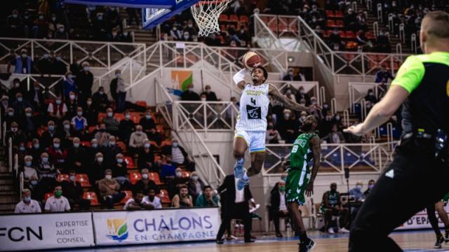 Champagne Basket 2020 Chalons Jalen Adams Dunk