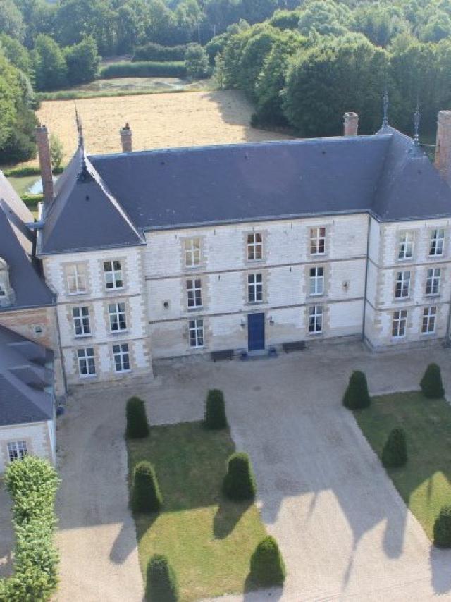 Chateau De Vitry La Ville Aerien 2