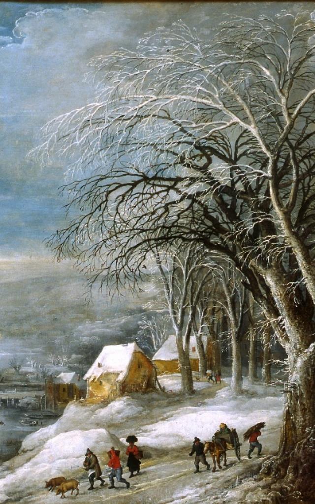 Musee Des Beaux Arts Chalons Peinture Paysage Hiver