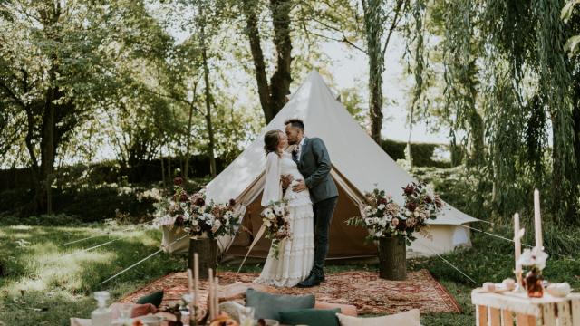 Domaine De Vaugency Mariage Tentes Nature