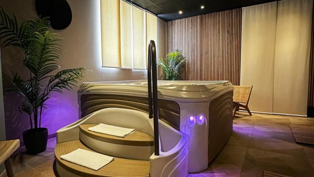 Hotel Spa Le Renard Chalons Jacuzzi