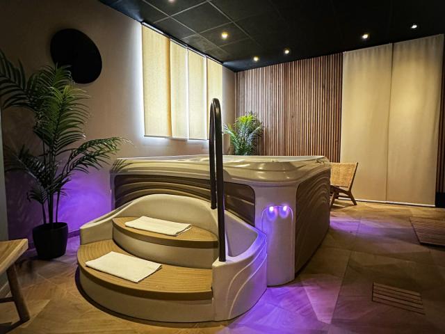 Hotel Spa Le Renard Chalons Jacuzzi