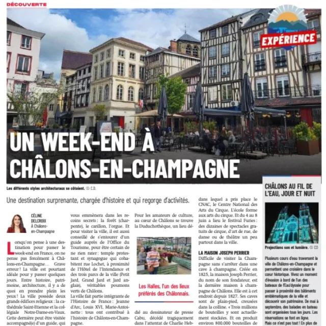 Article Presse Tv News Belgique Chalons