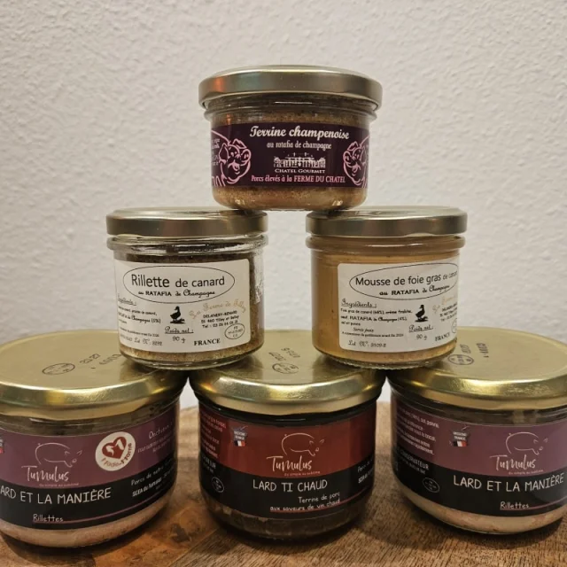 Terrines Rillettes Mousse Produit Local Boutique Chalons Tourisme Min